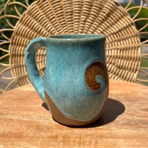 Turquoise Set Wave Mug