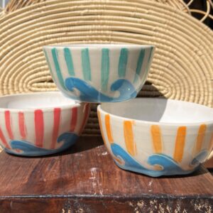 Cabana stripe yogurt bowl (sold separately)